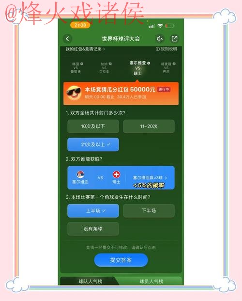世界杯竞猜APP热门选择指南